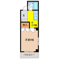 ロイヤルボックスの物件間取画像